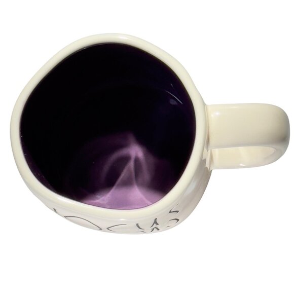 Rae Dunn Hocus Pocus Mug Artisan Collection By Magenta - Purple Interior 12 Oz. - Picture 5 of 8